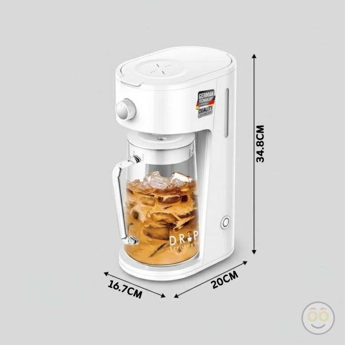 صانعة القهوة والشاي المثلج من سايونا بقدرة 700 واط (Sayona Ice Coffee & Tea Maker SICM-4458)