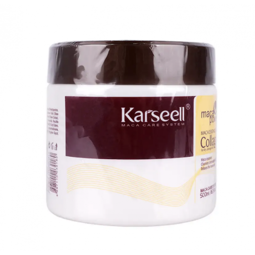 كارسيل ماكا باور قناع الشعر بالكولاجين وإصلاح الألياف 500 مل (Karseell Maca Power Collagen Hair Treatment Mask 500ml)
