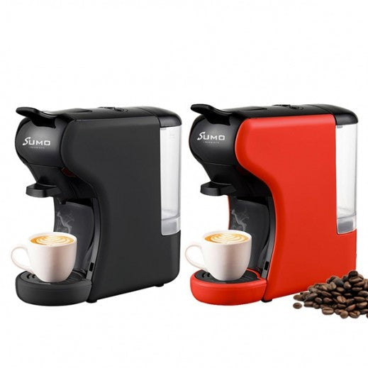 ماكينة قهوة سومو 1450 واط 3 في 1 متوافقة مع أنواع مختلفة من الكبسولات