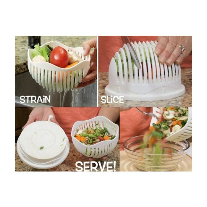 أداة وعاء تقطيع سلطة الخضار والفواكه