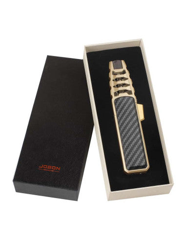 Safe and Durable】This kitchen torch lighter is made of zinc alloy and plastic, the lighter has a safety lock to prevent accidental ignition,