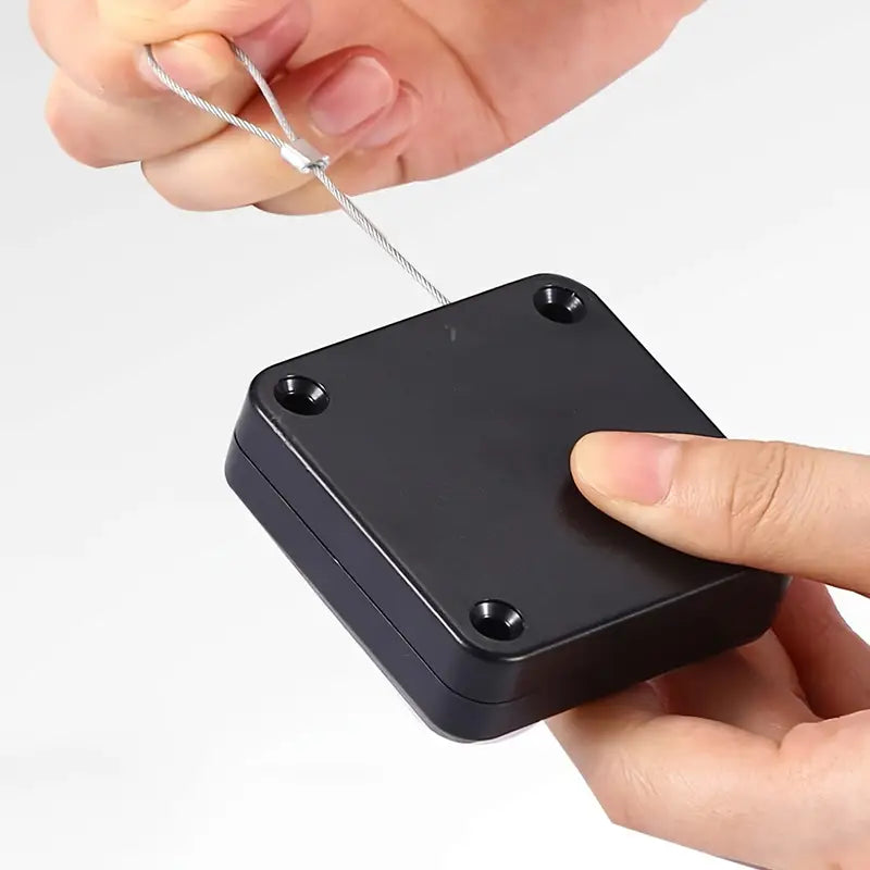 إغلاق الباب أوتوماتيكيًا بكابل فولاذي