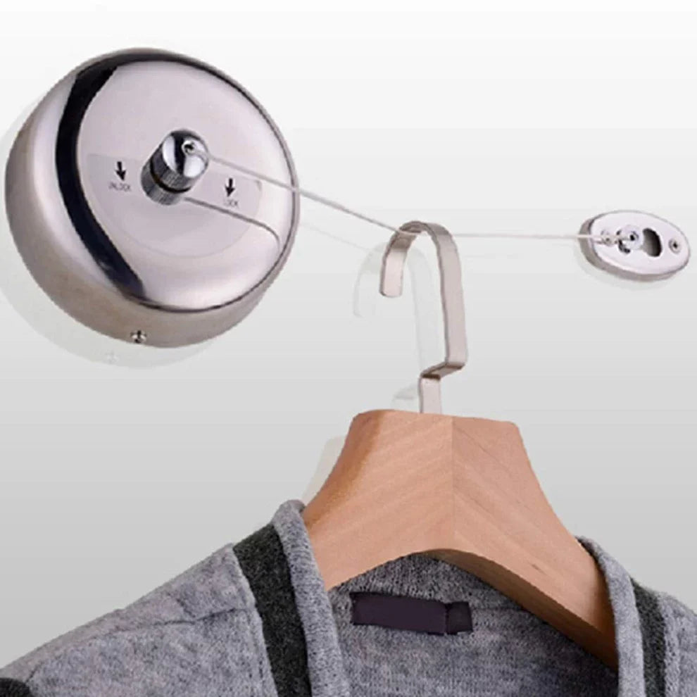 مجفف ملابس من الفولاذ المقاوم للصدأ