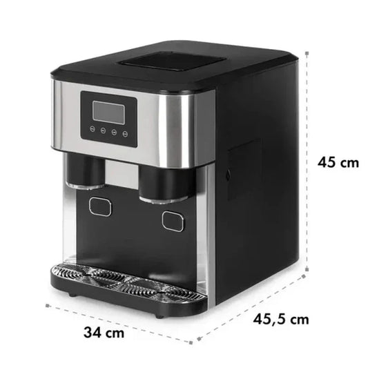 3 in 1 Ice Cube Maker Machine with 1.8-liter Capacity