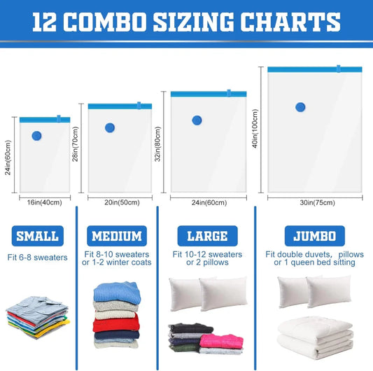 Vacuum Seal Bags with Pump-5Pack