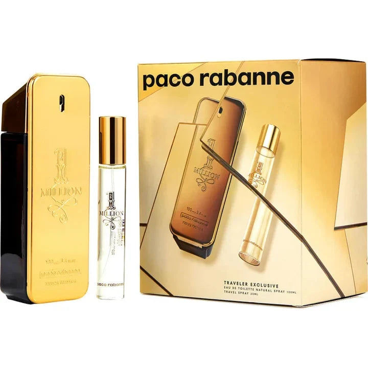 عطر Paco Rabanne - 1 Million أو دي تواليت للرجال Set - 2pcs