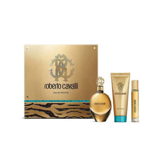عطر Roberto Cavalli - Signature أو دي بارفان Set للنساء - 3pcs