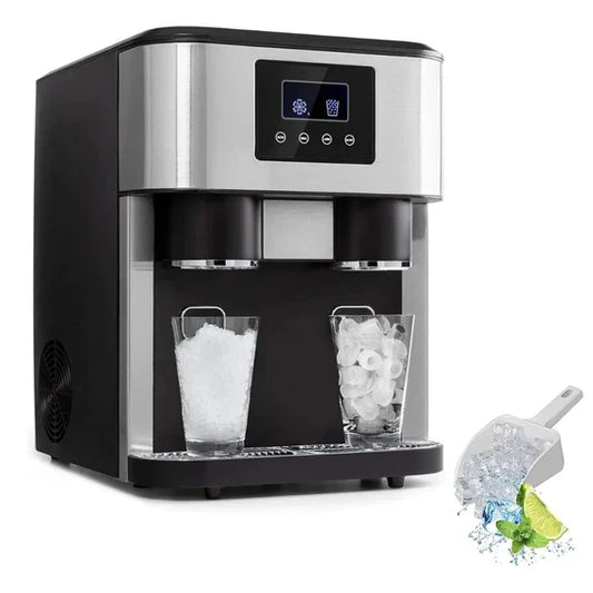 3 in 1 Ice Cube Maker Machine with 1.8-liter Capacity