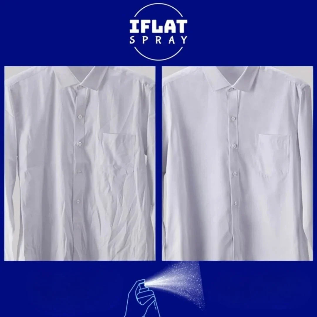 مزيل تجاعيد الأقمشة الفوري آي فلات سبراي (250 مل)