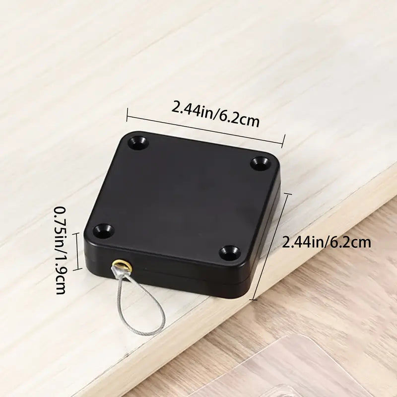 إغلاق الباب أوتوماتيكيًا بكابل فولاذي