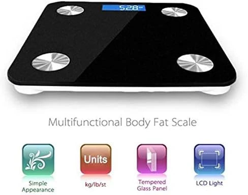 ميزان الجسم الذكي الرقمي بتقنية البلوتوث