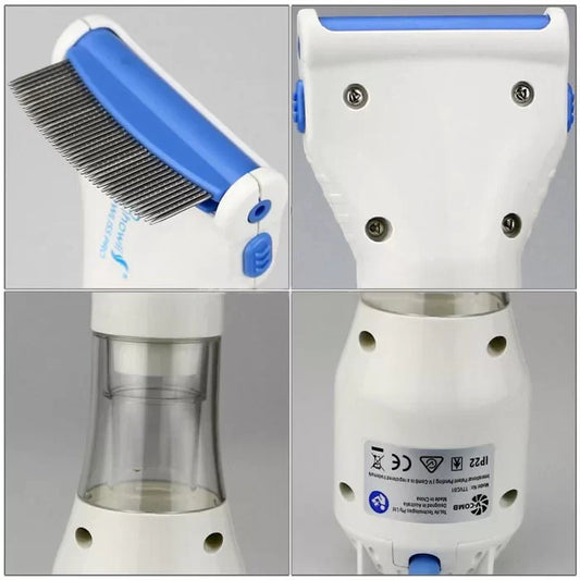 Electric  Lice Removal Comb with 4 Fliters