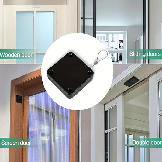 Automatic Door Closer with Steel Cable