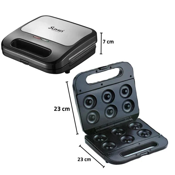 صانعة الدونات الكهربائية SUMO SM-7213 مع 6 فوهات