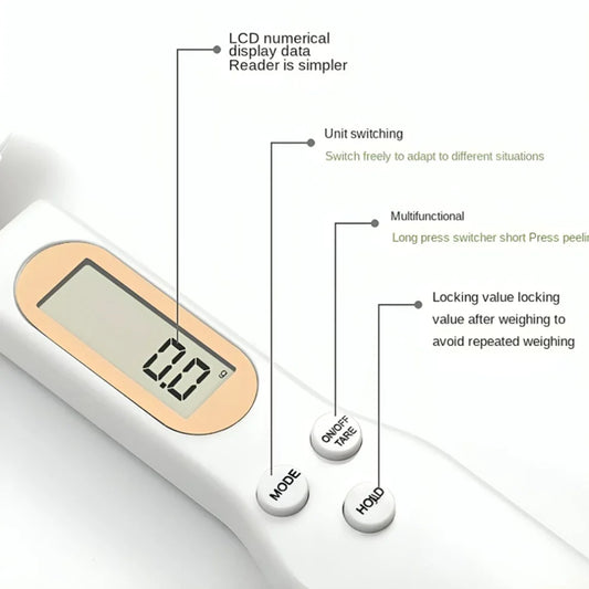 Kitchen Digital Spoon Weighing Scale - 500 G