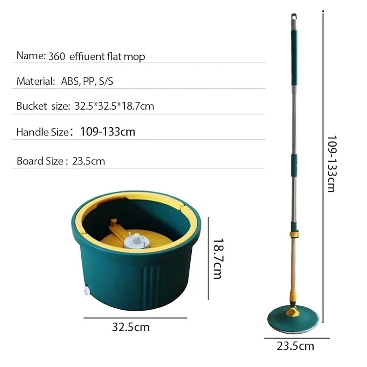 ممسحة ارضيات 2 في 1 تمسح وتنظف مع طل خاص