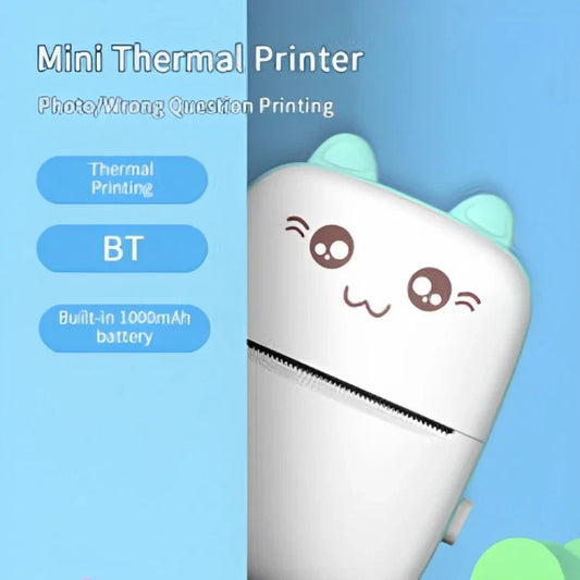 Mini Sticker Pocket Printer Lable Roll Thermal Printer