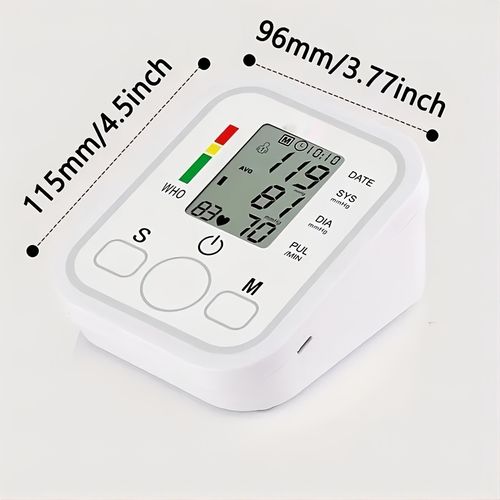 Electronic Digital Automatic Arm Blood Pressure Monitor