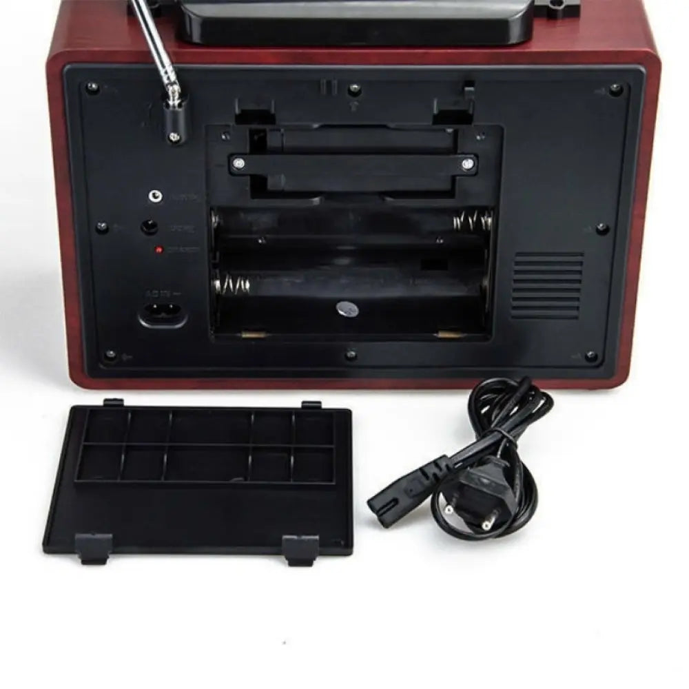 Kemai MD-1800BT راديو محمول عتيق قديم راديو FM خشبي قديم مع AM | FM | تردد موجة SW ، USB | SD | فتحة بطاقة TF و AUX و Bluetooth عن بعد ميزة راديو عتيق