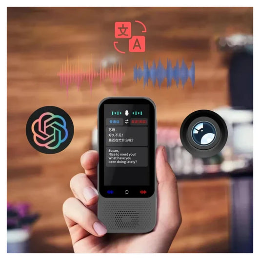 Smart Translation Device Supports 138 Languages With Artificial Antelligence (S80 Pro)