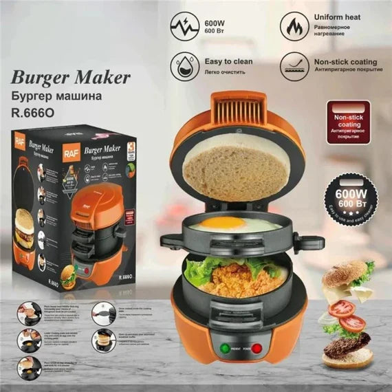 صانعة البرجر RAF R.666G - 600 واط