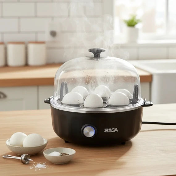SAGA Electric Egg Steamer 360W (Model SM-8115)
