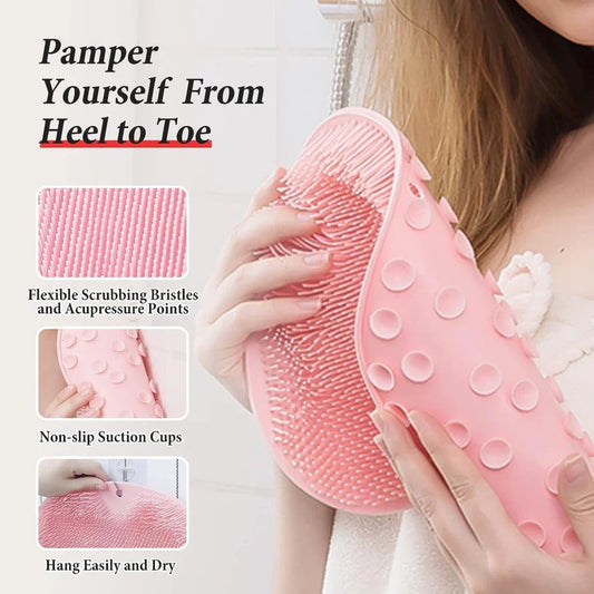 Shower Foot & Back Scrubber Massage Pad