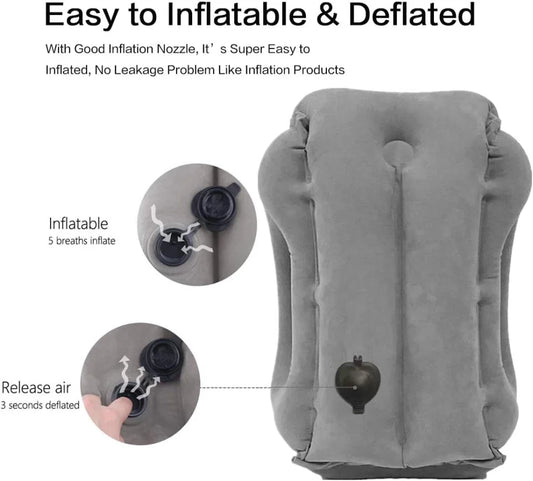 Inflatable Travel Pillow For Women And Men