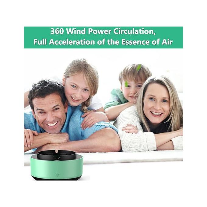 منفضة سجائر بدون دخان تعمل بالبطارية للاستخدام الداخلي