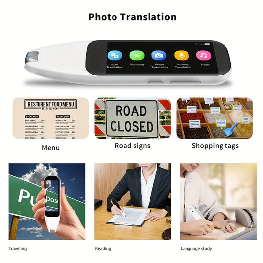 Portable Scanning Pen for Smart Translation with Instant Voice Translation in 112 Languages