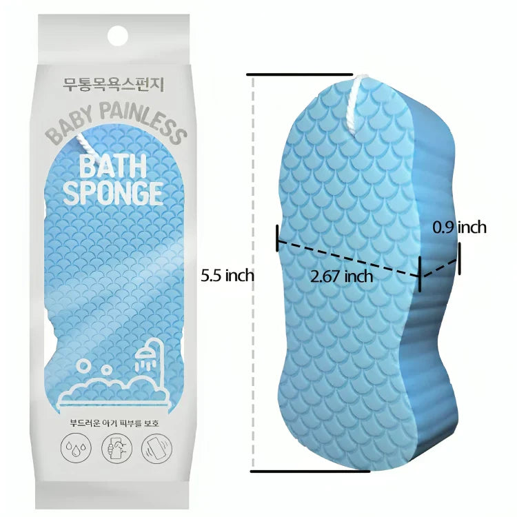 إسفنجة حمام مقشرة فائقة النعومة