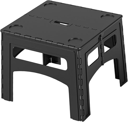 Foldable Picnic Table Portable Camping Table Outdoor Folding Table for Fishing, Backpacking, Travel, Cooking, Self Driving