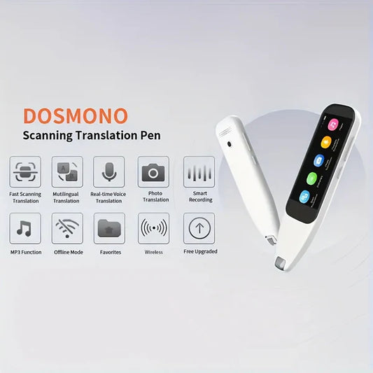 Portable Scanning Pen for Smart Translation with Instant Voice Translation in 112 Languages