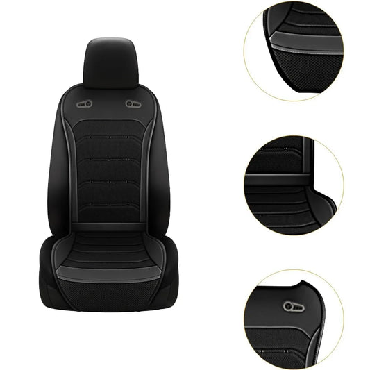 DC12V Car Summer Cool Air Seat Cushion with Fan Fast Blowing Ventilation Car (Summer fan)