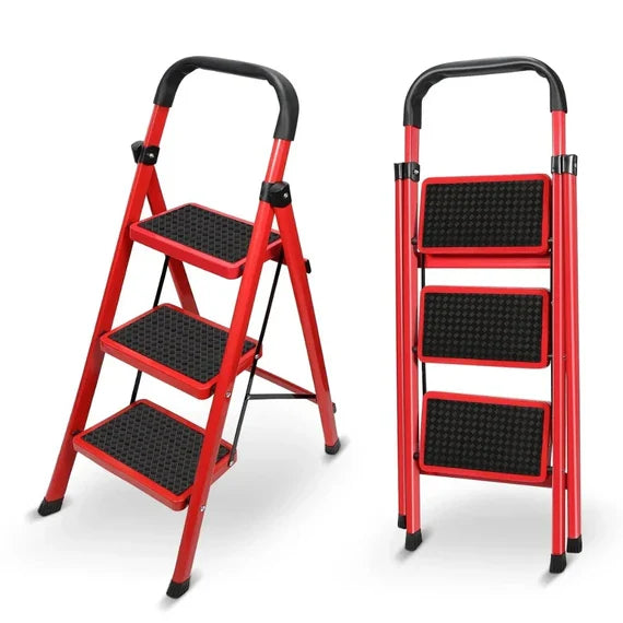 سلم قابل للطي عالي التحمل 3،4،5، درج
