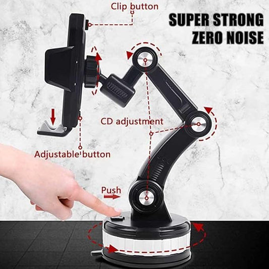 Car Phone Holder Mount, Suction Cup Cell Phone Holder Stand