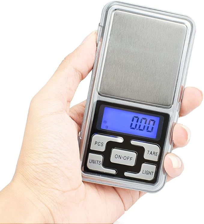 ميزان مجوهرات رقمي للجيب - 200 جرام/0.01 جرام