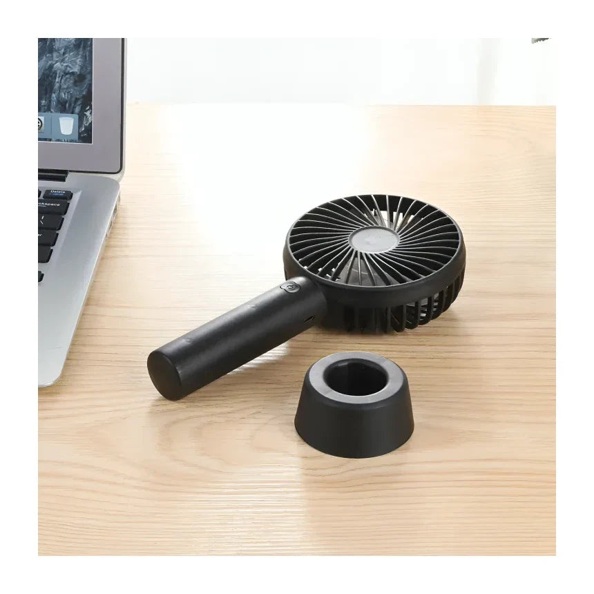 مروحة صغيرة محمولة قابلة لإعادة الشحن