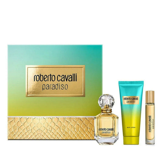 عطر Roberto Cavalli - Paradiso Holiday أو دي بارفان Set للنساء - 3pcs
