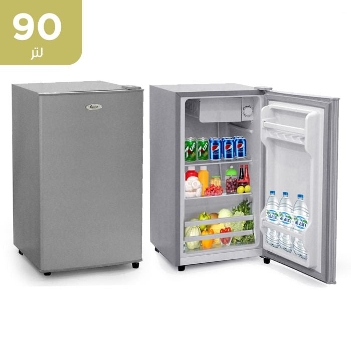 ثلاجة سومو 90 لترًا 3.17 قدم مكعب بباب واحد - فضي