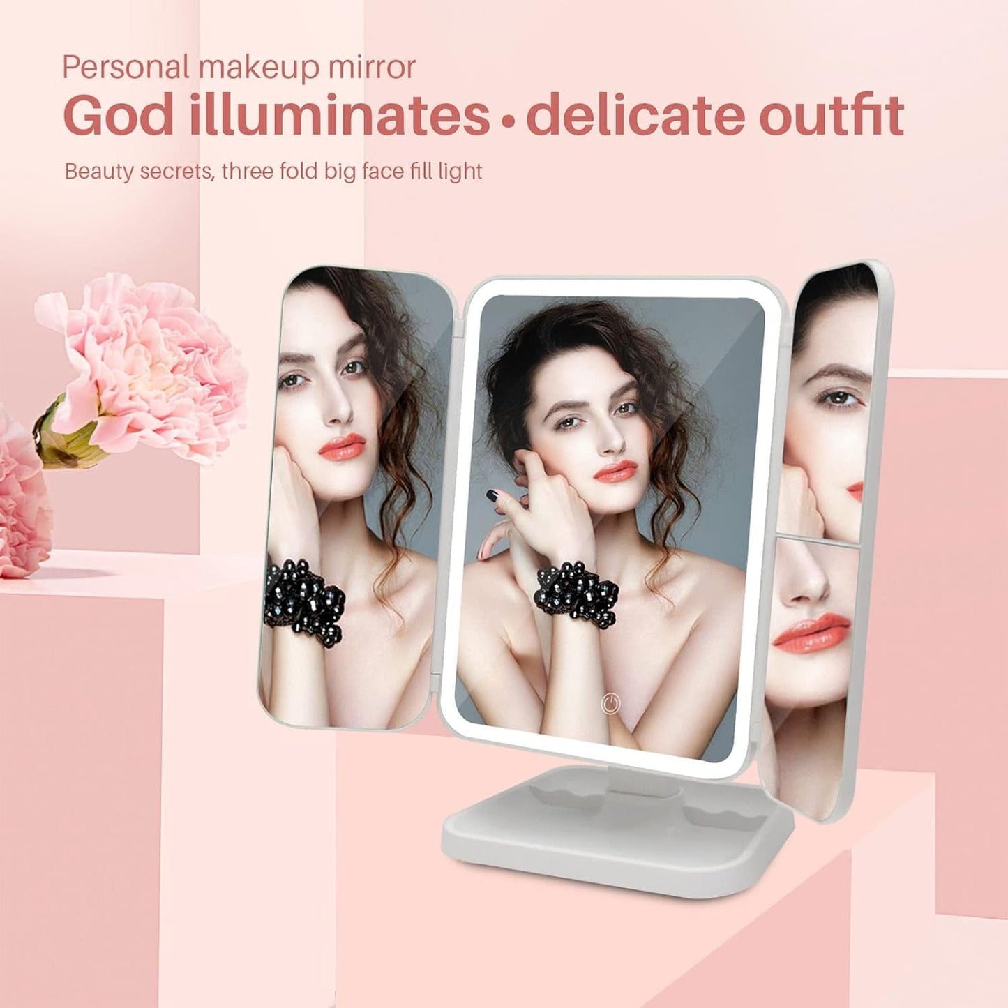 مستحضرات التجميل المضيئة القابلة لإعادة الشحن