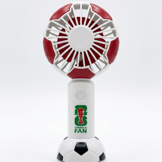 Small Portable Rechargeable Handheld Fan - World Cup Edition