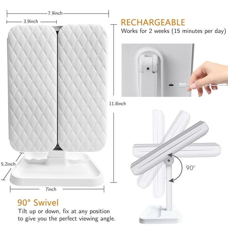 مستحضرات التجميل المضيئة القابلة لإعادة الشحن