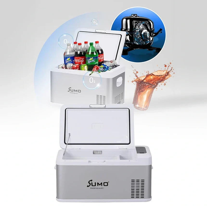 ثلاجة صغيرة سُمُو SM-25FRZ (25 لترًا)