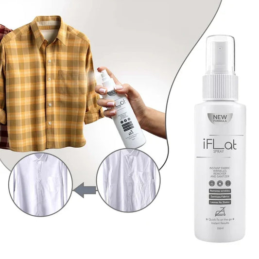 i FLat Spray Instant Fabric Wrinkles Remover (250 ml)