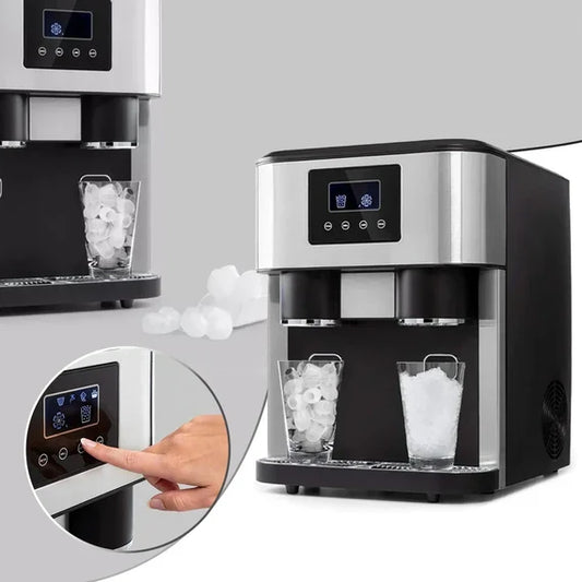 3 in 1 Ice Cube Maker Machine with 1.8-liter Capacity