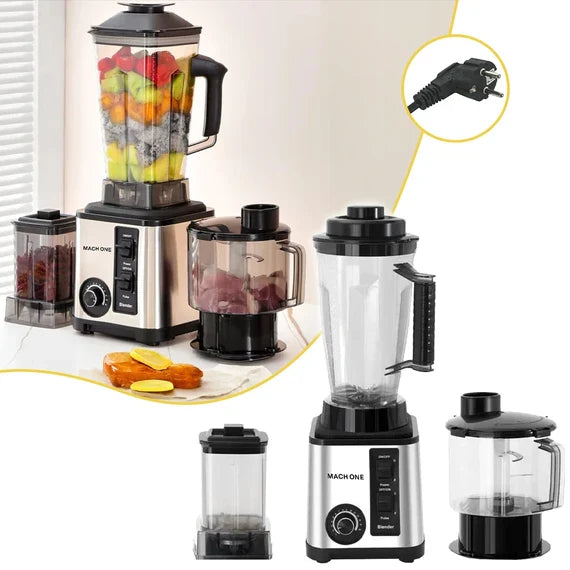 معالج طعام قوي 3 في 1 Mach One MA-8004