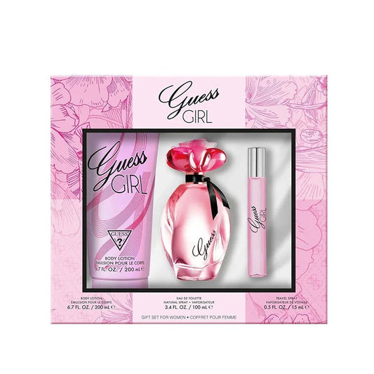 عطر Guess - Girl أو دي تواليت Set للنساء - 3pcs