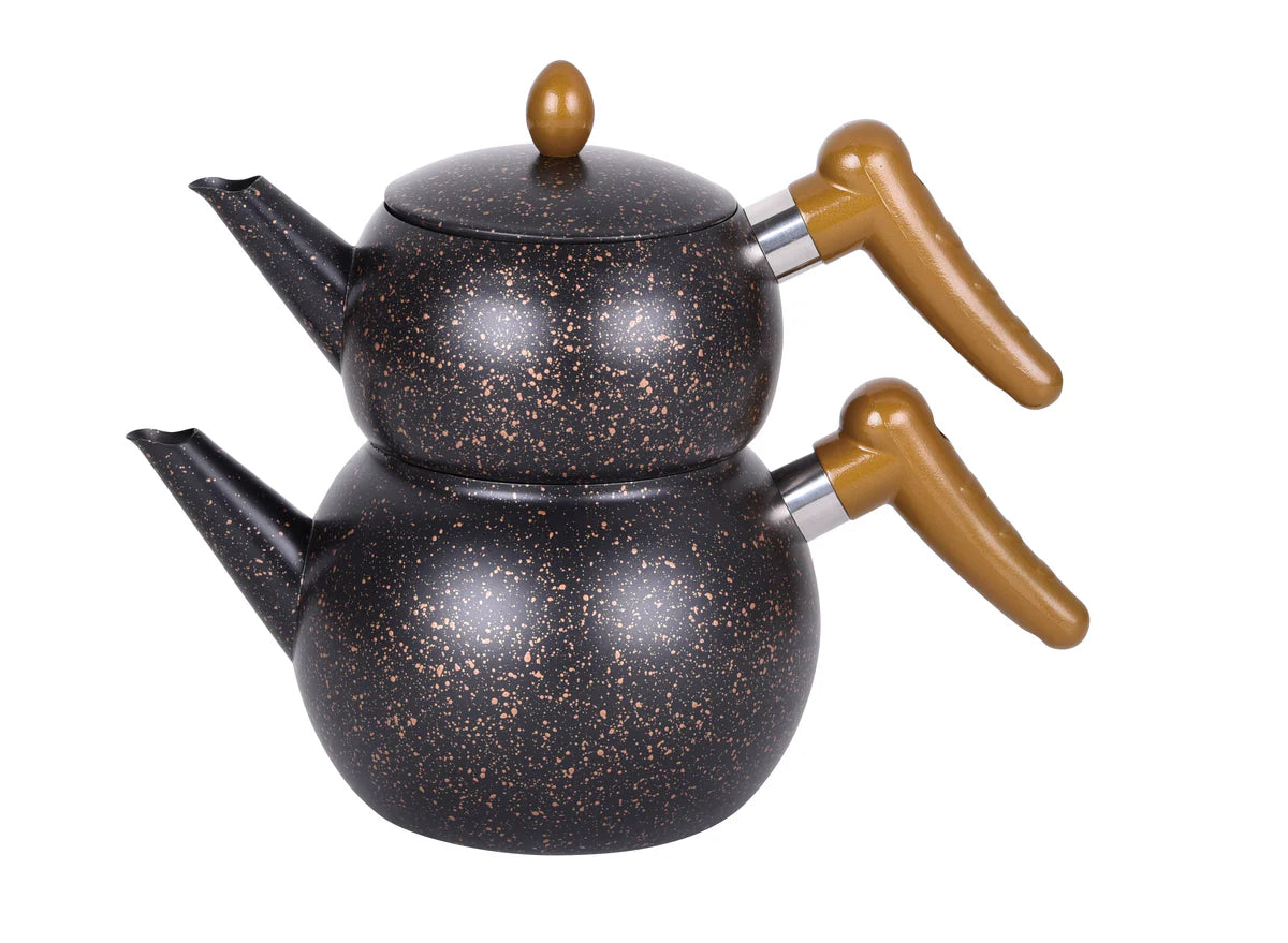 طقم أواني طهي جرانيت OSFE مكون من 23 قطعة - أسود