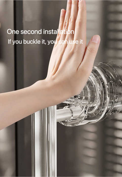 Whalegree Diamond Suction Cup Door Handle,  Strong Hold Suction Cup Handle,No